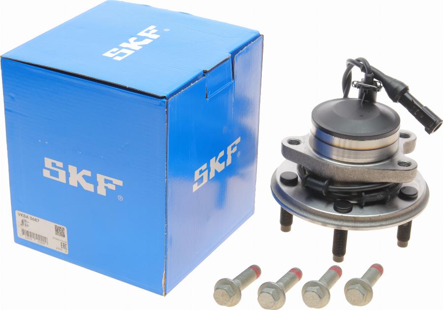 SKF VKBA 3687 - ŁOŻYSKO KOŁA JAGUAR P. S-TYPE 99-07 Z ABS