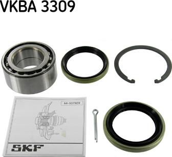 SKF VKBA 3309 - ŁOŻYSKO KOŁA MITSUBISHI P. LANCER 92-03