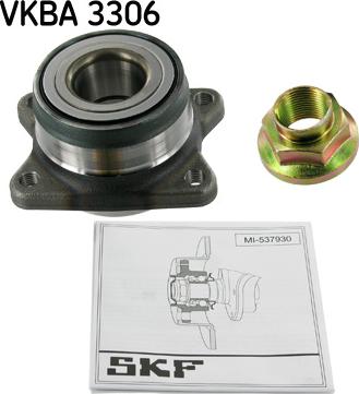 SKF VKBA 3306 - ŁOŻYSKO KOŁA TYŁ
