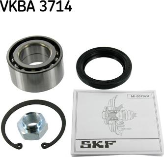 SKF VKBA 3714 - LOZYSKA DO PIAST -P- SWIFT 1.0.1.3 86-