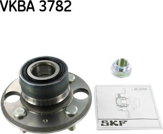 SKF VKBA 3782 - ŁOŻYSKO KOŁA HONDA T. CIVIC 91--95- BEZ ABS TARCZE