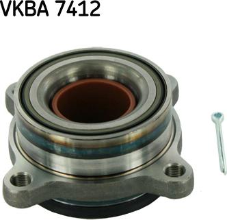 SKF VKBA 7412 - ŁOŻYSKO KOŁA MITSUBISHI P. PAJERO 07- 3.2DI-D 3.8 V6