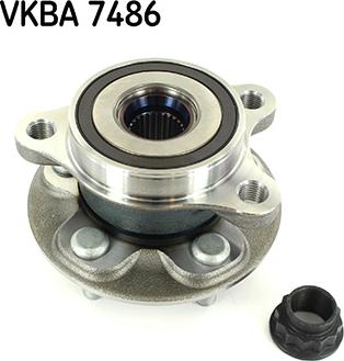 SKF VKBA 7486 — Zestaw łożysk koła