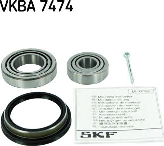 SKF VKBA 7474 - ŁOŻYSKO KOŁA PRZÓD