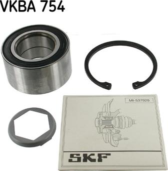 SKF VKBA 754 — Zestaw łożysk koła