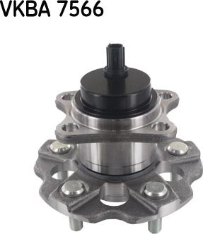 SKF VKBA 7566 — Zestaw łożysk koła