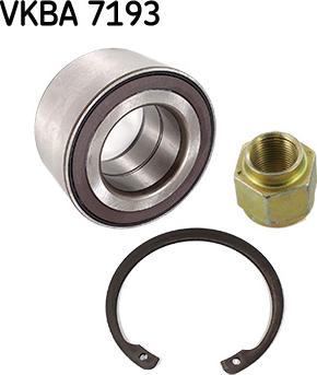 SKF VKBA 7193 — Zestaw łożysk koła