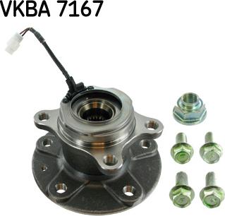 SKF VKBA 7167 - ŁOŻYSKO KOŁA FIAT T. SEDICI 06- PRAWE
