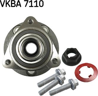 SKF VKBA 7110 - Zestaw łożyska koła
