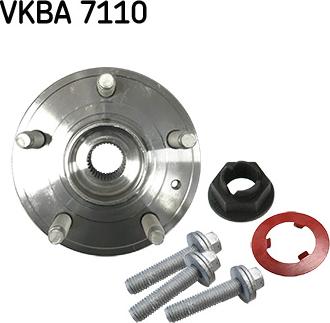 SKF VKBA 7110 - Zestaw łożyska koła