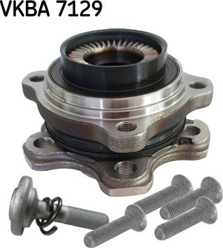 SKF VKBA 7129 - Zestaw łożyska koła