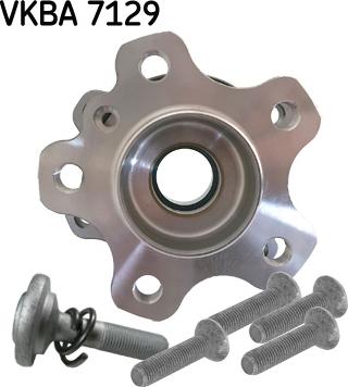 SKF VKBA 7129 - Zestaw łożyska koła