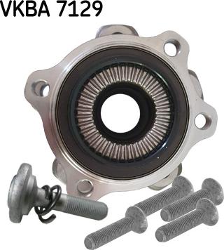 SKF VKBA 7129 - Zestaw łożyska koła
