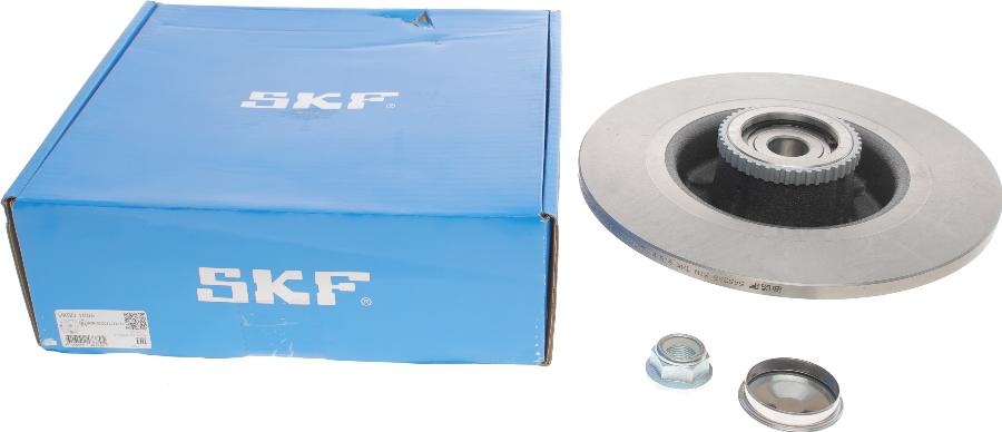 SKF VKBD 1006 - TARCZA HAM. RENAULT T. MEGANE-SCENIC 97-03 Z ŁOŻYSKIEM ABS