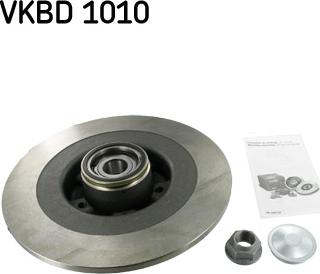 SKF VKBD 1010 - TARCZA HAM. RENAULT T. ESPACE-VEL SATIS 02- Z ŁOŻYSKIEM