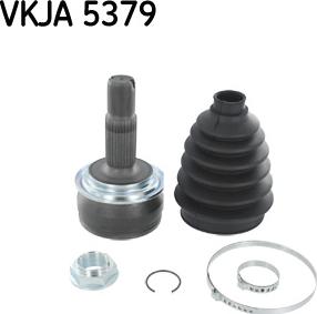 SKF VKJA 5379 — Przegub, wał napędowy