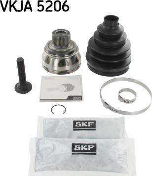 SKF VKJA 5206 — Przegub, wał napędowy