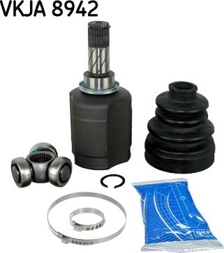 SKF VKJA 8942 - PRZEGUB WEW. NISSAN QASHQAI 2.0 LE. SKRZYNIA 6 BIEGÓW