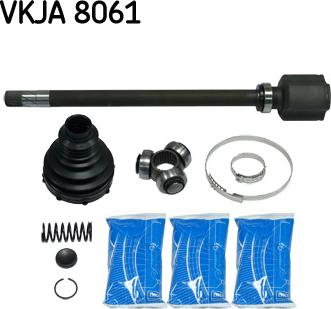 SKF VKJA 8061 — Zestaw przegubu, wał napędowy