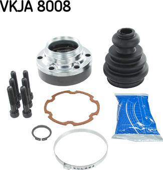 SKF VKJA 8008 — Przegub, wał napędowy