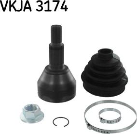 SKF VKJA 3174 - PRZEGUB ZEW. FIAT CROMA 1.9-2.4 MULTIJET 05-