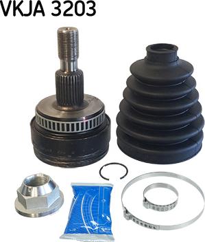SKF VKJA 3203 — Przegub, wał napędowy