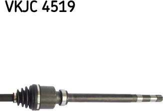 SKF VKJC 4519 - PÓŁOŚ CITROEN C4 PR 951MM PEUGEOT 307-C4 2.0HDI