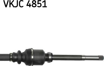 SKF VKJC 4851 - PÓŁOŚ CITROEN C3-DS3 09--207 07--208 12- PR