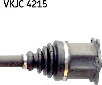 SKF VKJC 4215 - PÓŁOŚ VW 2.0TDI GOLF VII-OCTAVIA III LE. 473MM