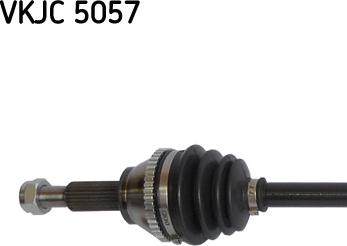 SKF VKJC 5057 - PÓŁOŚ DACIA DUSTER 4X4 LE-PR 827MM TYLNA OŚ