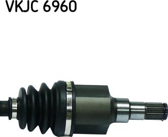 SKF VKJC 6960 - PÓŁOŚ SUZUKI SX4 1.6VVT 06-LE