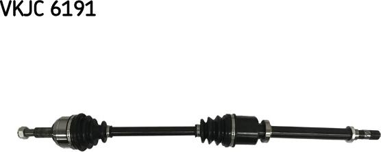 SKF VKJC 6191 - PÓŁOŚ RENAULT MEGANE III-SCENIC III PR. 928MM