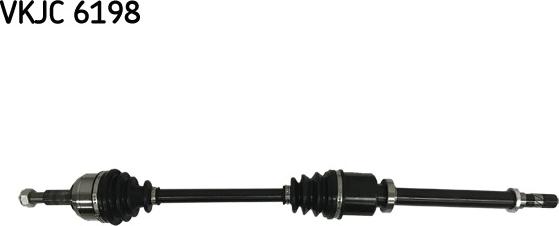 SKF VKJC 6198 - PÓŁOŚ RENAULT MEGANE III-SCENIC III PR. 933MM