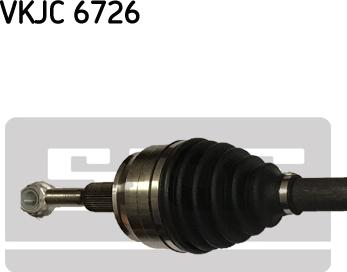 SKF VKJC 6726 - PÓŁOŚ VW T5 PR. 2.0TSI-2.0TDI 880MM SKRZYNIA 6 BIEGÓW
