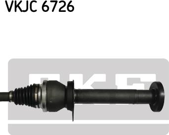 SKF VKJC 6726 - PÓŁOŚ VW T5 PR. 2.0TSI-2.0TDI 880MM SKRZYNIA 6 BIEGÓW