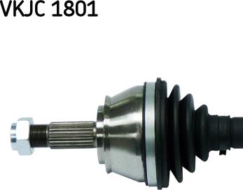 SKF VKJC 1801 - PÓŁOŚ ALFA 156 2.4JTD LE-PR