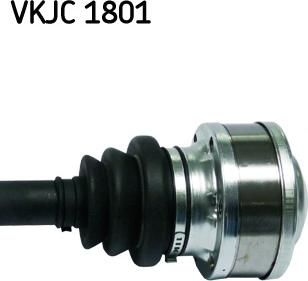 SKF VKJC 1801 - PÓŁOŚ ALFA 156 2.4JTD LE-PR