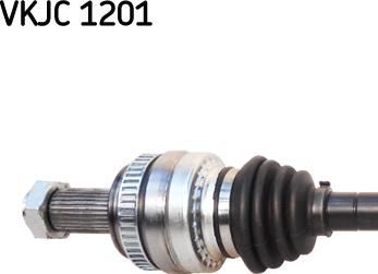 SKF VKJC 1201 - PÓŁOŚ BMW X3 LE 645MM OŚ TYLNA