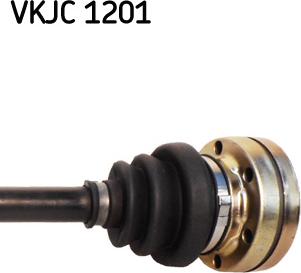 SKF VKJC 1201 - PÓŁOŚ BMW X3 LE 645MM OŚ TYLNA