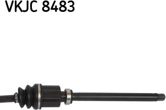 SKF VKJC 8483 - PÓŁOŚ CITROEN C5 III 2.0HDI PR 958MM 407-EXPERT