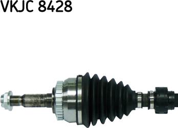 SKF VKJC 8428 - PÓŁOŚ SABB 9-3 LE 620.8MM ABS