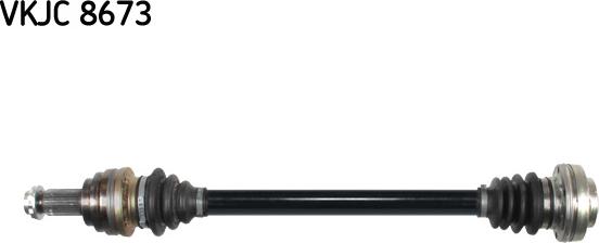 SKF VKJC 8673 - PÓŁOŚ BMW E91 PR 672MM TYLNA OŚ