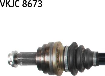 SKF VKJC 8673 - PÓŁOŚ BMW E91 PR 672MM TYLNA OŚ