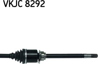 SKF VKJC 8292 - PÓŁOŚ ALFA 147 1.9JTD PR