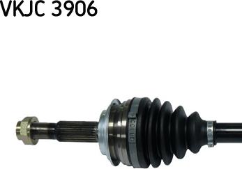 SKF VKJC 3906 - PÓŁOŚ TOYOTA YARIS II 1.4 D-4D LE