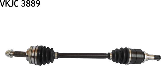 SKF VKJC 3889 - PÓŁOŚ TOYOTA YARIS 1.0-1.4D-4D LE 99- 652MM