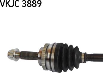 SKF VKJC 3889 - PÓŁOŚ TOYOTA YARIS 1.0-1.4D-4D LE 99- 652MM