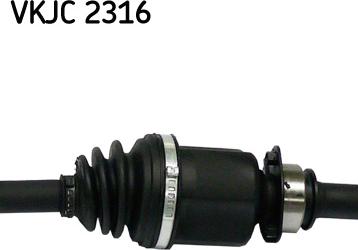 SKF VKJC 2316 - PÓŁOŚ FIAT DOBLO PR 1.3-1.9D-JTD