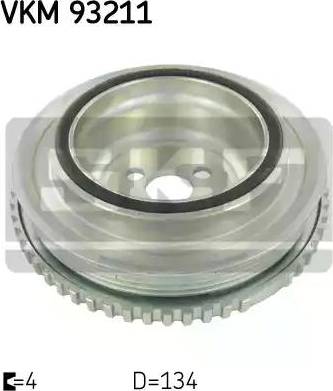 SKF VKM 93211 — Koło pasowe, wał korbowy