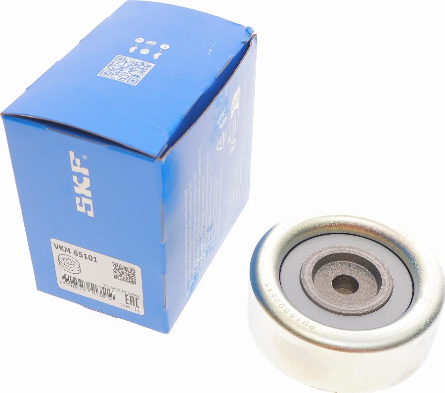 SKF VKM 65101 — Rolka kierunkowa / prowadząca, pasek klinowy zębaty